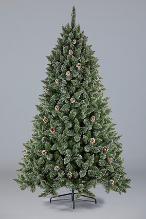 Ель Рождественская (мокрый снег, шишки)